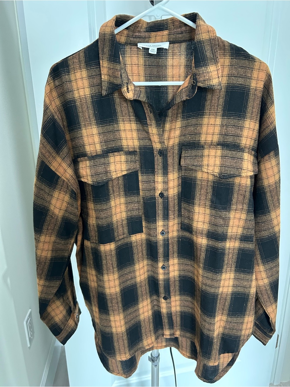 Plaid blouse